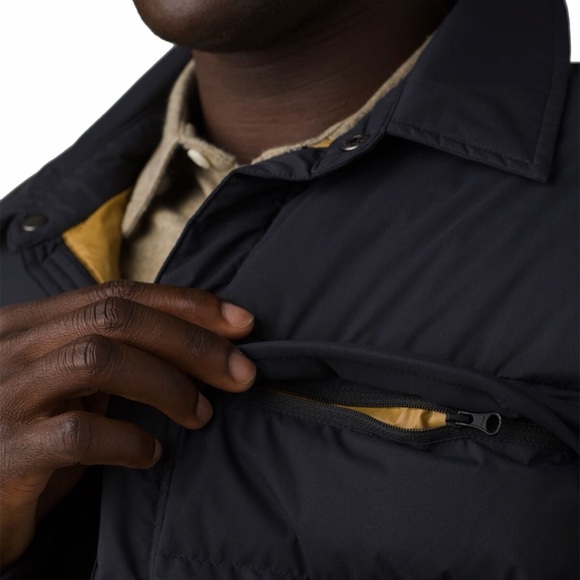 Prana Pinchot Shirt Jacket | Black - Picture 3 of 13